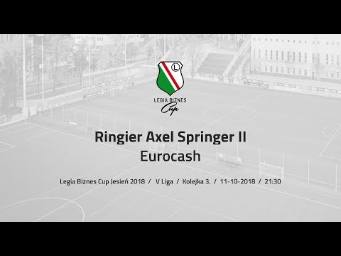 Skrót spotkania Ringier Axel Springier II - Eurocash ( Legia Biznes Cup Jesień 2018 )