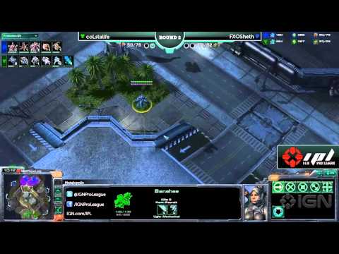 StarCraft 2 IGN Tournament: FXOSheth vs. NOVAstalife - Losers Round 1, Game 2