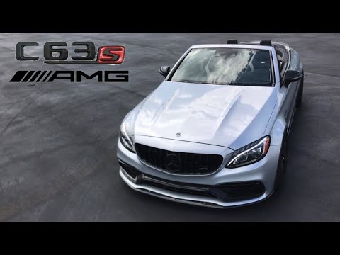 Mercedes-AMG C63 S Cabriolet Review - Is the Convertible C63 S Better?! | Custom Car Reviews