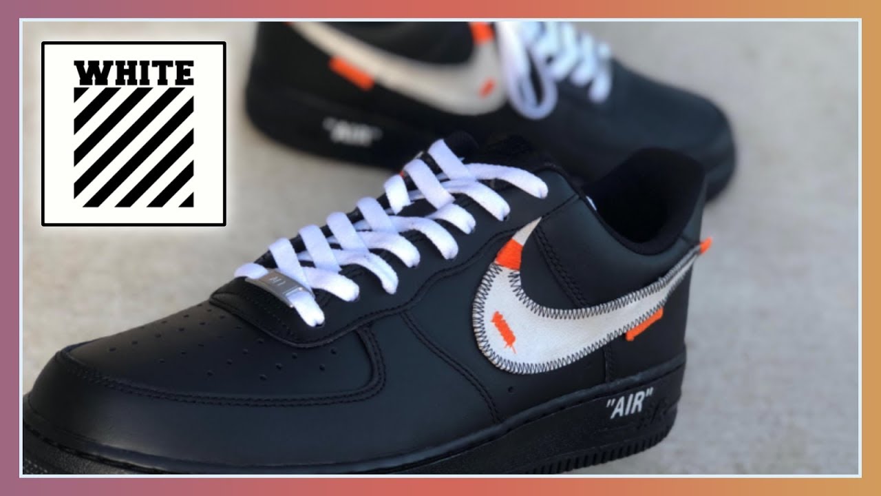 CUSTOM OFF WHITE AIR FORCE 1's - (Full Tutorial)