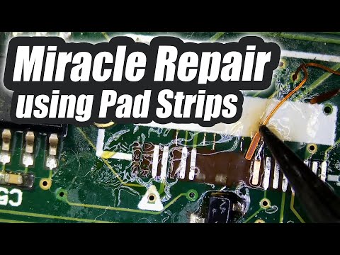 XRT Pro Ugly HDMI Repair using Grinding Pen and Pads strips - Mini Maxx Tuner