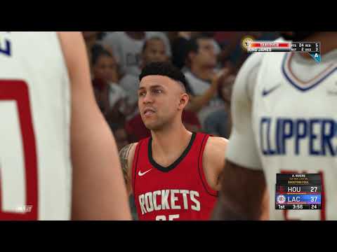 NBA 2K21 MY CAREER   EP 116 CLIPPERS VS ROCKETS