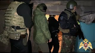 Видео: Видео задержания стрелявшего в полицейских жителя Тульской области