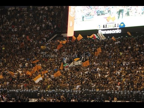 "América 1-1 Pumas El Color | Invasión Azul y Oro" Barra: La Rebel &bull; Club: Pumas