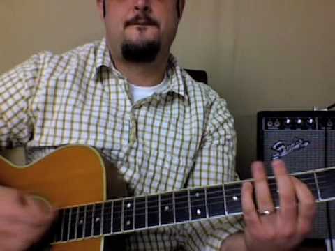 Acoustic Blues Guitar Lesson : Stevie Ray Vaughan "Life By the Drop"