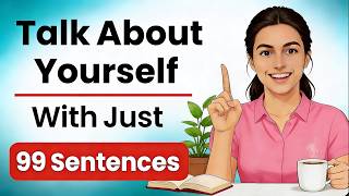 Talk About Yourself in English: 99 Natural Sentences | Shadowing Practice |English Speaking Practice