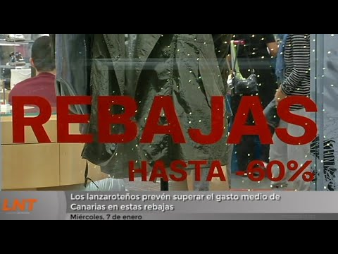Los lanzaroteños prevén superar el gasto medio de Canarias en estas rebajas