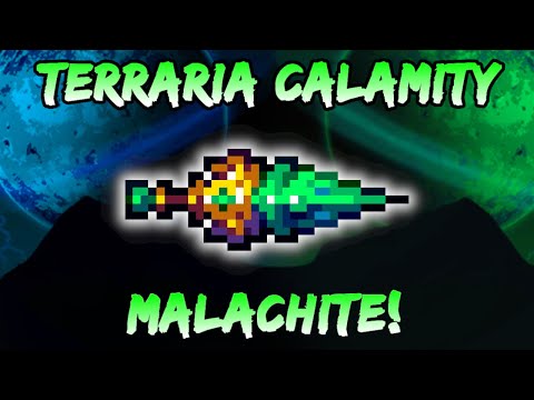 Malachite Legendary Calamity Rogue Weapon! Terraria Calamity Mod - Rogue Class Loadout / Setup