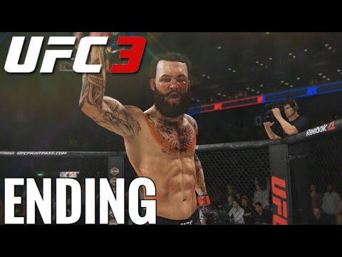 UFC 3 Career Mode Walkthrough Part 12 - ENDING!