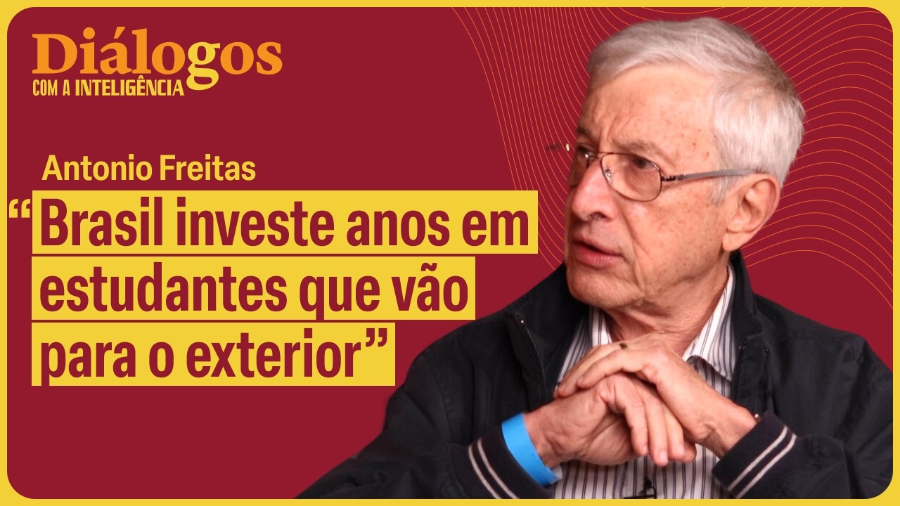 Antonio Freitas: “Brasil investe anos em estudantes que vão para o exterior" | Diálogos