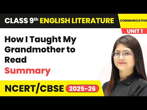 Class 9 English Literature Communicative Book Book Overview CBSE NCERT