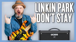 Learn to Play Linkin Park Don't Stay o Guitar Lesson + Tutorial