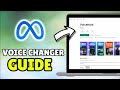 How To Get Voice Changer On Meta Quest 2 Quest 3 Quest 3S No PC Full Tutorial