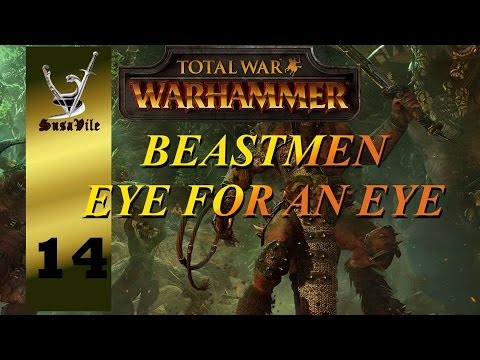 Ep 14 - TW Warhammer Beastmen Legendary "Minotaurs vs Demigryphs"