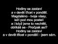 Jelen - Magdaléna text (lyrics) 