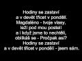 Jelen - Magdaléna text (lyrics) 