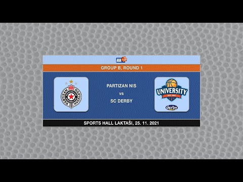 U19 ABA League Ch. 2021/22, Round 1 match: Partizan NIS - SC Derby (25.11.2021)