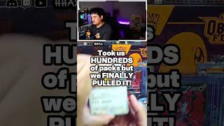 Can’t Believe It Took HUNDREDS of Packs to Pull this Card.. #pokemon #pokemontcg