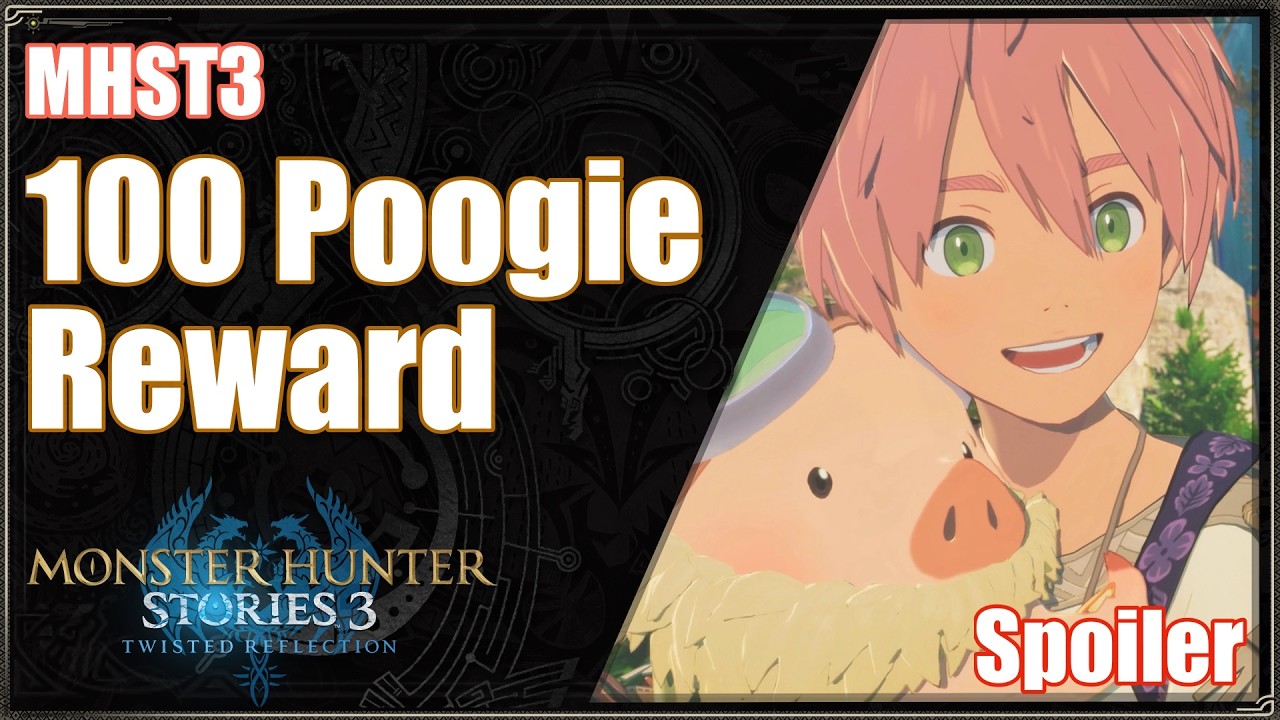 Monster Hunter Stories 3 | 100 Poogie Reward