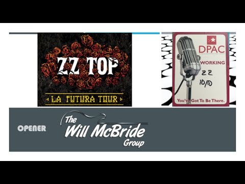 Will McBride Group - Tribute, opening for ZZ Top 101012