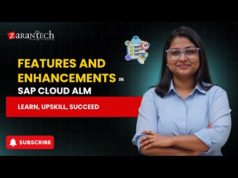 SAP Cloud ALM Application Lifecycle Management Full Course ZaranTech
