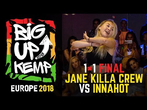BIG UP KEMP EUROPE 2018 - BATTLE 1vs1 FINAL - JANE KILLA CREW 🇺🇦 vs INNAHOT 🇺🇦 (win)