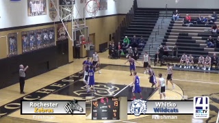 Rochester Boys Freshman Basketball vs Whitko