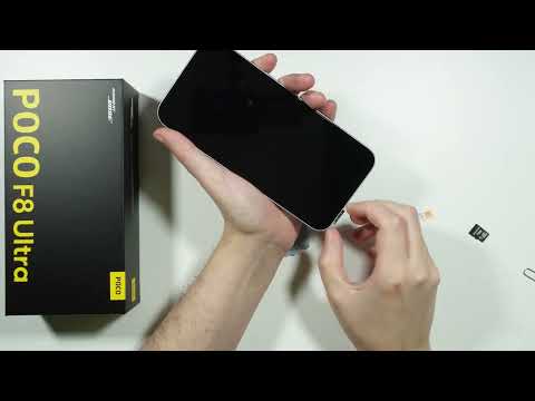 POCO F8 Ultra: How to Open SIM Card Slot (Eject SIM Tray)