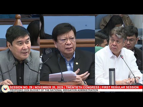 LIVE: Senate Plenary Session No. 29 (November 20, 2025)