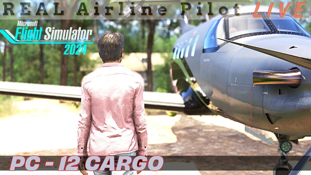 Friday Night Freight | Career Mode | Real Airline Pilot | #msfs2024 #msfs2020 #pc12
