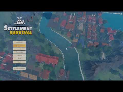 Settlement Survival: Let's Play Series: EP1: Tutorial Creating a Map and Placing the Market.