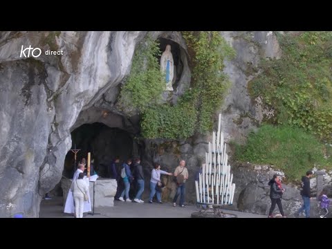 Chapelet du 1er avril 2024 à Lourdes