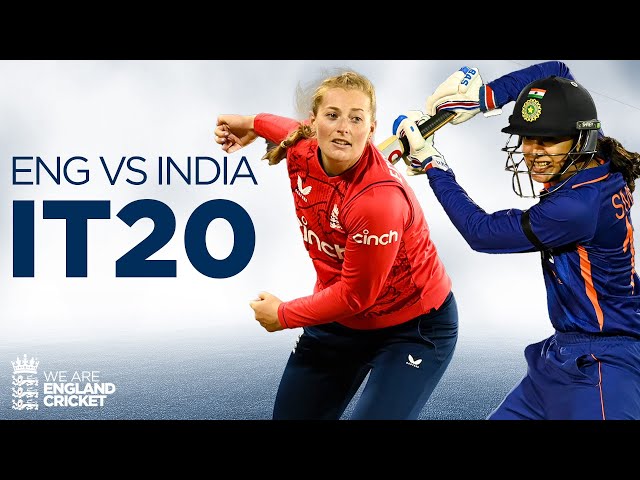 Ecclestone and Mandhana Star in Close Series | England Women v India IT20 2022 Highlights