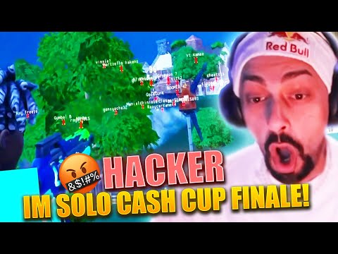 🤬😂 HACKER STREAMED SOLO CC FINALE AND CASHED IN KARMA! | SOLO VICTORY CASH CUP FINALE