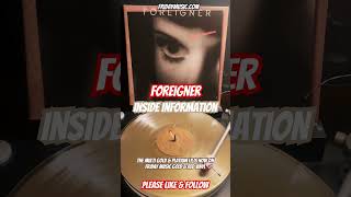 FOREIGNER Inside Information New Gold Vinyl #fridaymusic #foreigner #newrelease #lp #rock #lougramm