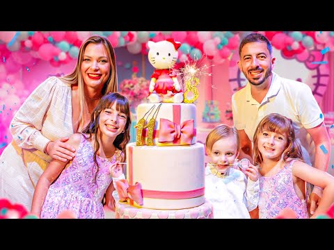 Festa de Aniversário Laurinha e Helena 🥳🎂 11 e 8 anos !