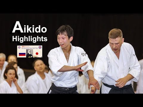 Aikido Highlights in Russian tyumen 02 - Shirakawa Ryuji shihan