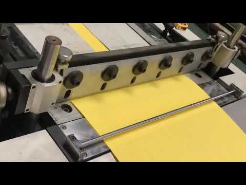 PLCZ 55-1050-II Full-auto knife paper pleating production line