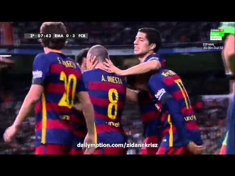 Real Madrid 0-4 F.C Barcelona  RESUMEN LaLiga J12