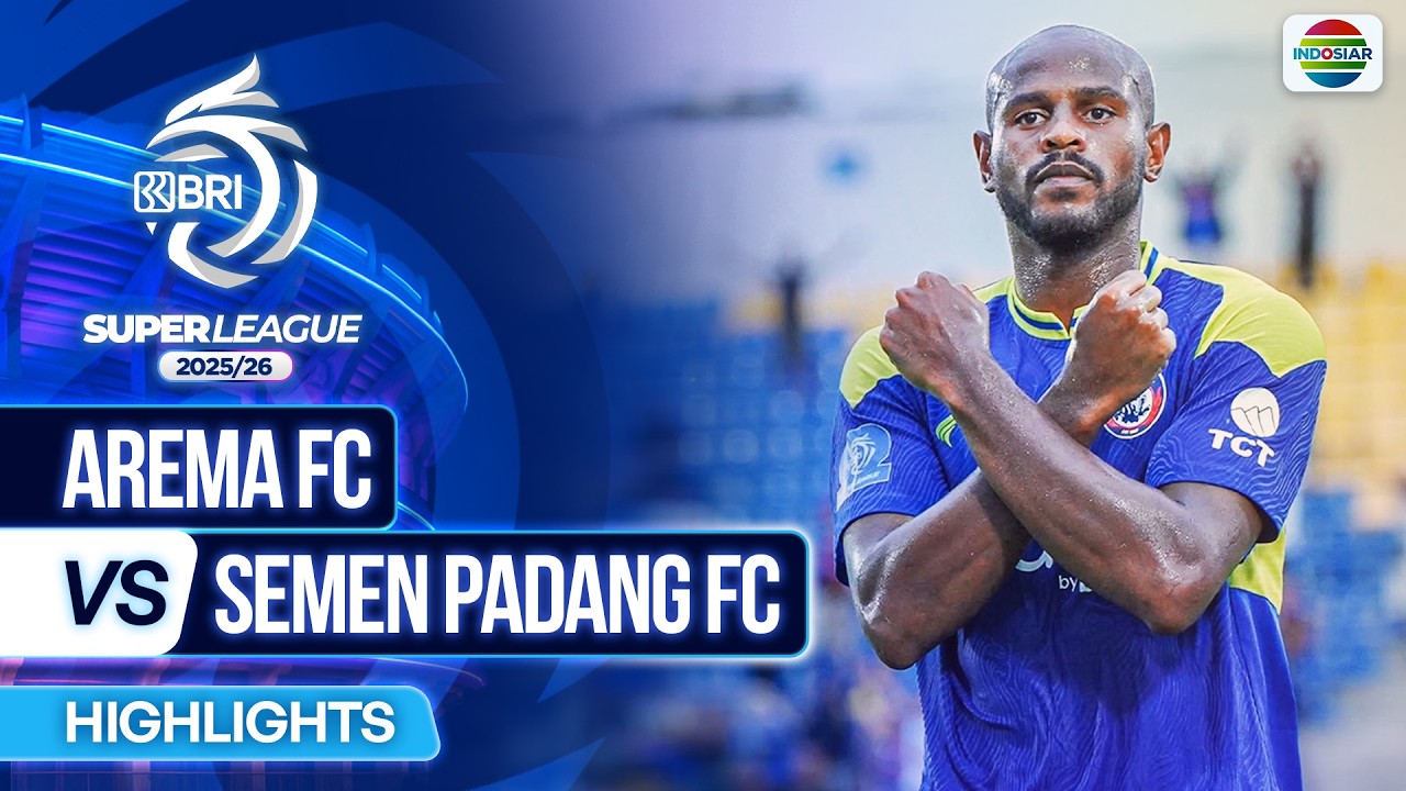 Arema vs Semen Padang Highlights