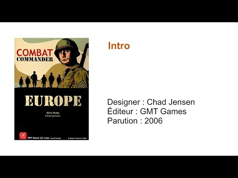 Combat Commander: Europe // En bon québécois