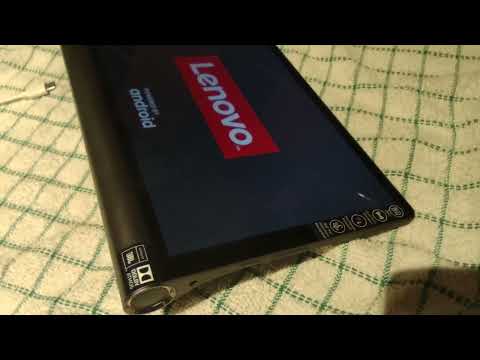 Lenovo tablet screen won't turn on - Solution in description.