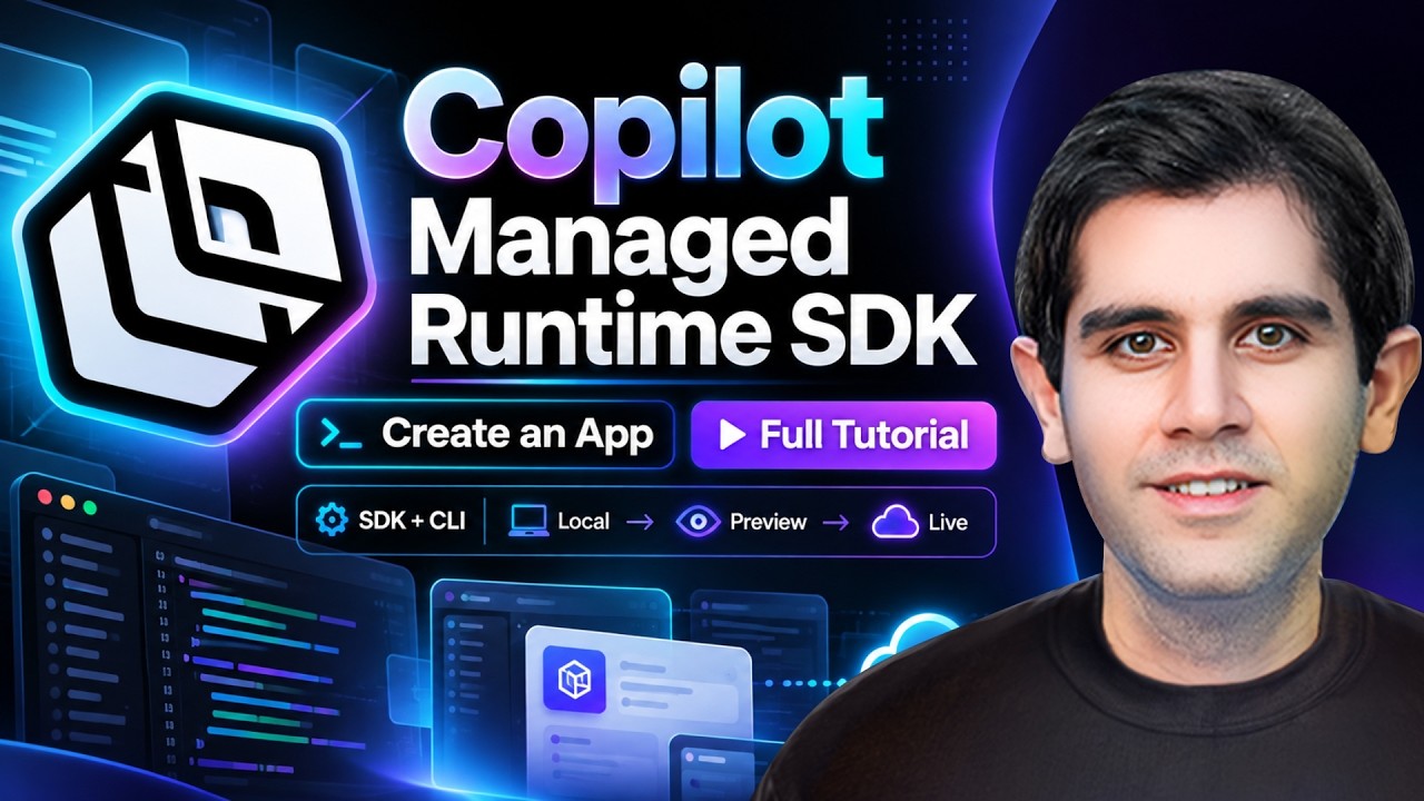 Get Started with Microsoft Copilot Managed Runtime SDK + CLI — Build, Preview & Deploy Apps