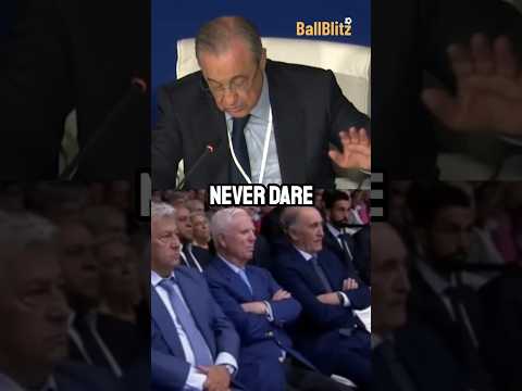 Why Florentino Pérez get elected automatically and no one dares to run against him?😳😰