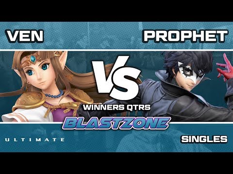 PSG Blastzone: Sugoi | Ven (Zelda) vs TNF | Prophet (Joker/Pokemon Trainer) - Winners Qtrs