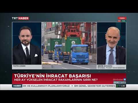 İstanbul Ticaret Odası Başkanı Şekib Avdagiç, TRT Haber'e konuk oldu