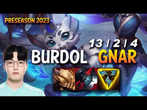 Burdol GNAR vs GAREN Top - KR Ranked