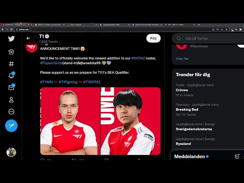 T1 welcome Topson (stand-in) & ana