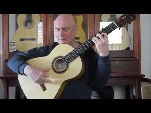 New Ethan Deutsch FLAMENCA BLANCA GUITAR