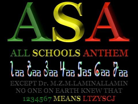 Allaminz Schools Anthem